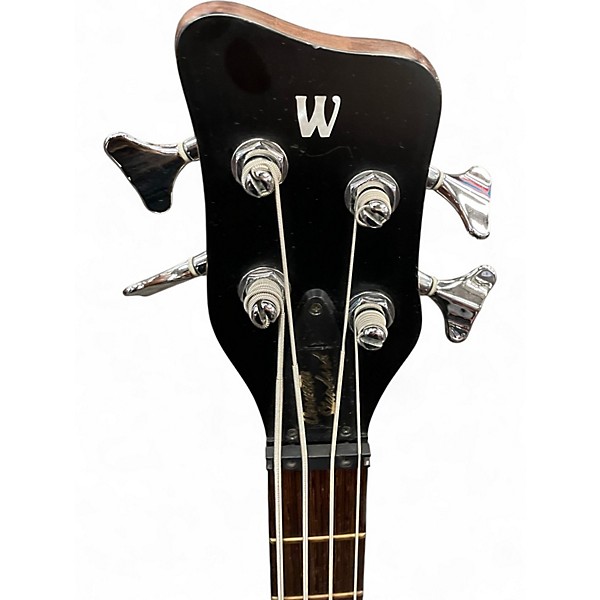 Used Warwick Pro Series Standard Corvette 4 String Natural Electric Bass Guitar