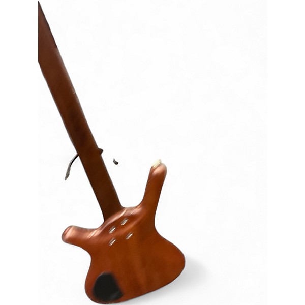 Used Warwick Pro Series Standard Corvette 4 String Natural Electric Bass Guitar