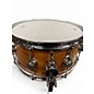 Used George Way Drums 7X14 acatia Natural Drum