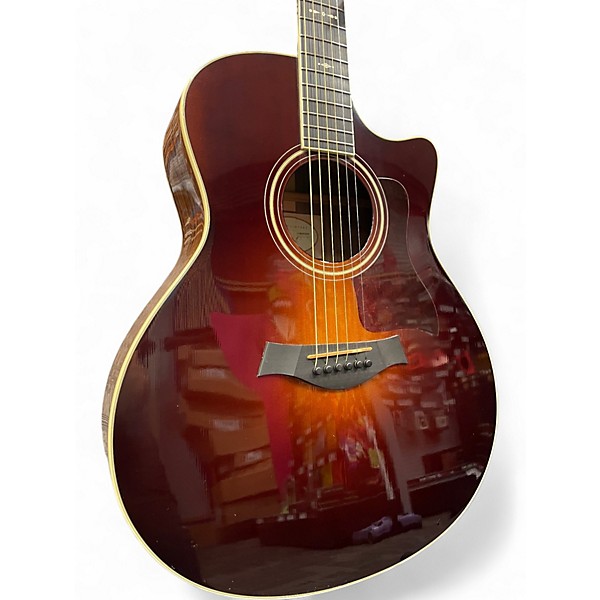 Used Taylor 716CE Tobacco Burst Acoustic Electric Guitar