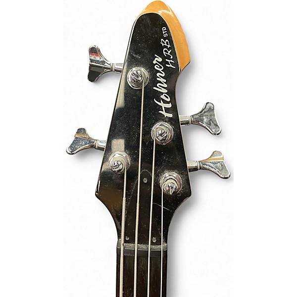 Used Hohner HRB STD Black Electric Bass Guitar