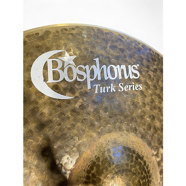 Used Bosphorus Cymbals 21in TURK SERIES MEDIUM RIDE Cymbal