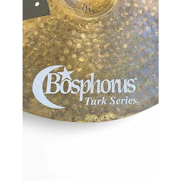 Used Bosphorus Cymbals 21in TURK SERIES MEDIUM RIDE Cymbal