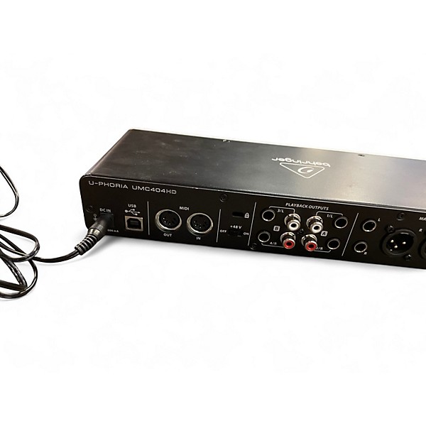 Used Behringer U-Phoria UMC404HD Audio Interface