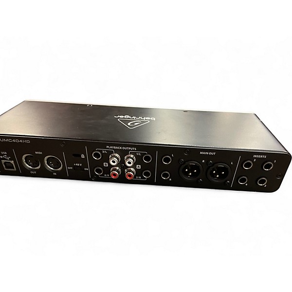 Used Behringer U-Phoria UMC404HD Audio Interface