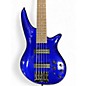 Used Jackson JS3V Concert 5 String Royal Blue Electric Bass Guitar thumbnail