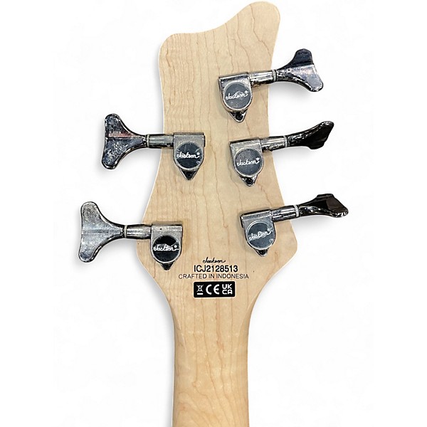 Used Jackson JS3V Concert 5 String Royal Blue Electric Bass Guitar