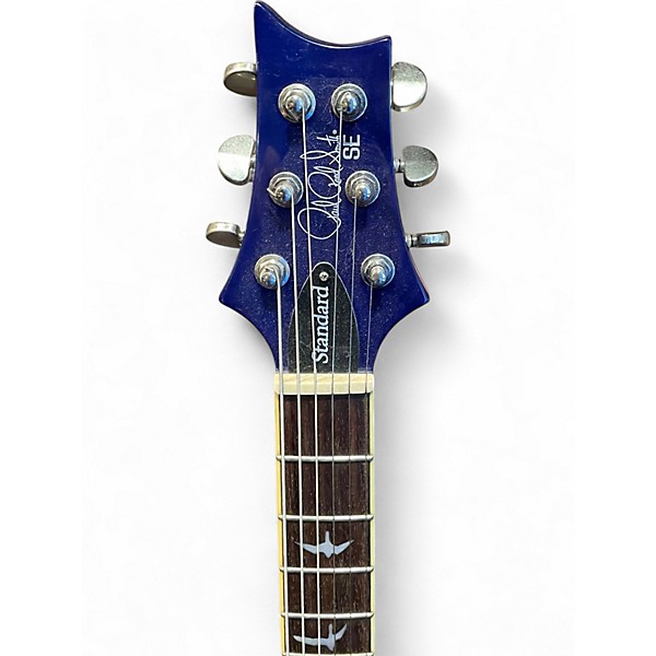 Used PRS SE Standard 24 Navy Blue Solid Body Electric Guitar