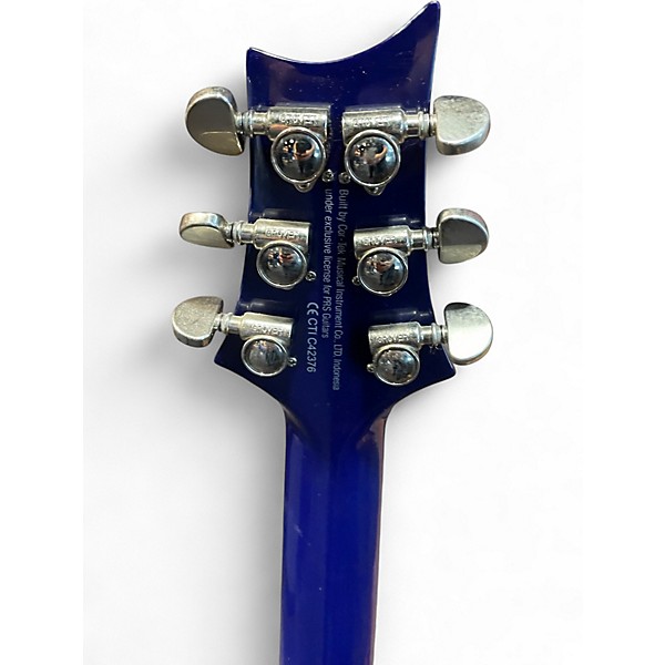 Used PRS SE Standard 24 Navy Blue Solid Body Electric Guitar