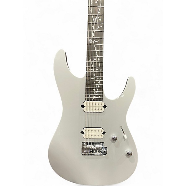 Used Ibanez TOD10 Silver Solid Body Electric Guitar