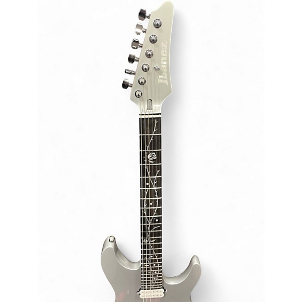 Used Ibanez TOD10 Silver Solid Body Electric Guitar