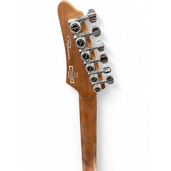 Used Ibanez TOD10 Silver Solid Body Electric Guitar