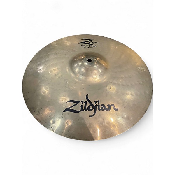 Used Zildjian 16in Z Custom Rock Crash Cymbal