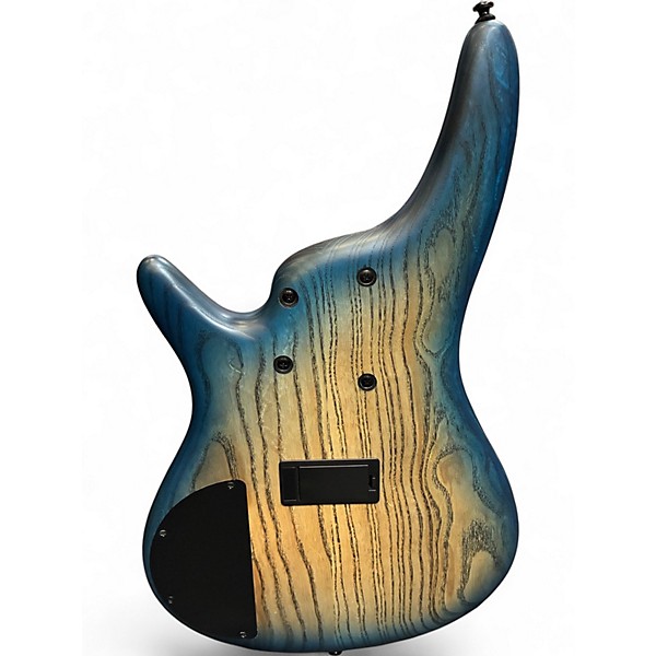 Used 2024 Ibanez SR606E 6-String Cosmic Blue Sunburst Electric Bass Guitar