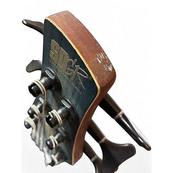 Used 2024 Ibanez SR606E 6-String Cosmic Blue Sunburst Electric Bass Guitar