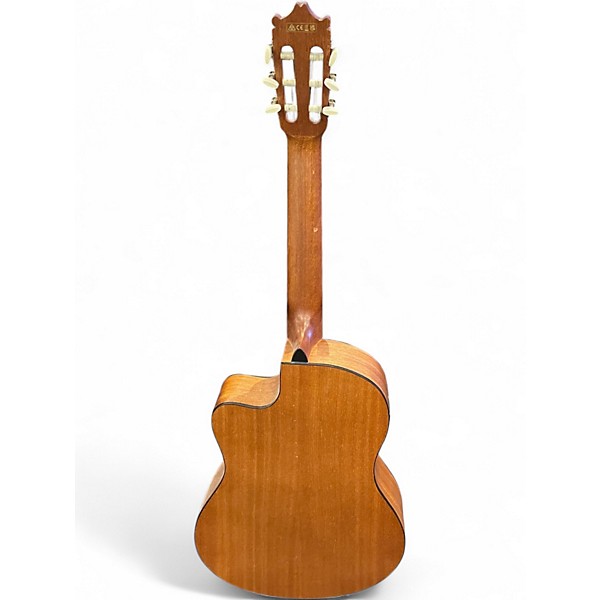 Used Fender CLASSICAL Antique Natural Classical Acoustic Electric Guitar