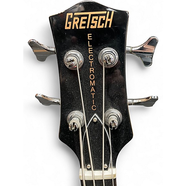 Used Gretsch Guitars electromatic Trans Red Electric Bass Guitar