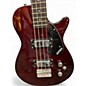 Used Gretsch Guitars electromatic Trans Red Electric Bass Guitar