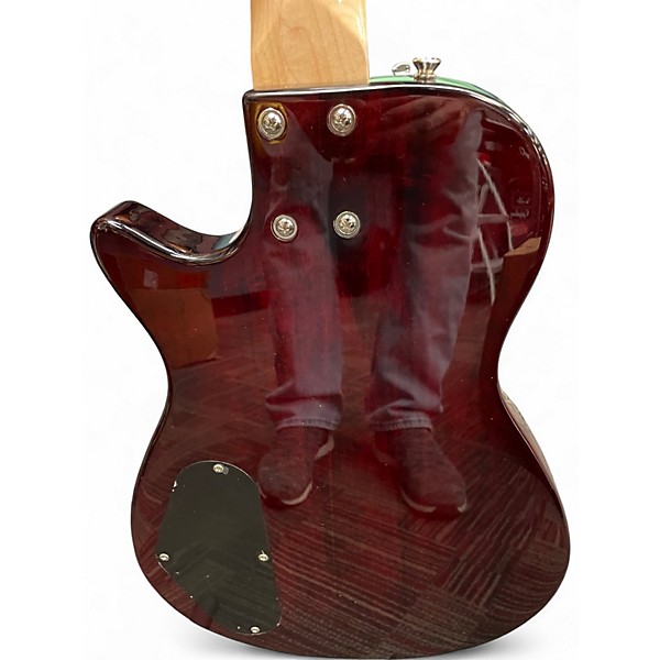 Used Gretsch Guitars electromatic Trans Red Electric Bass Guitar