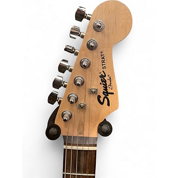 Used Squier Stratocaster 2 Color Sunburst Solid Body Electric Guitar