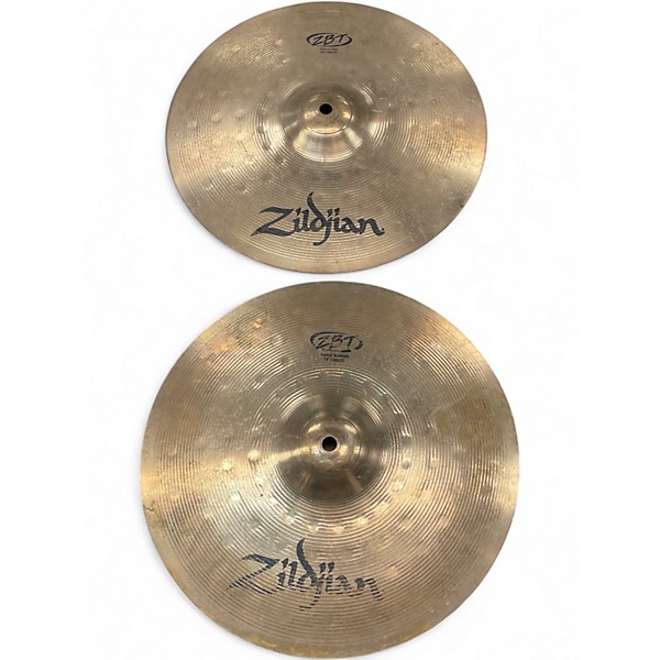 Used Zildjian 14in ZBT Hi Hat Pair Cymbal
