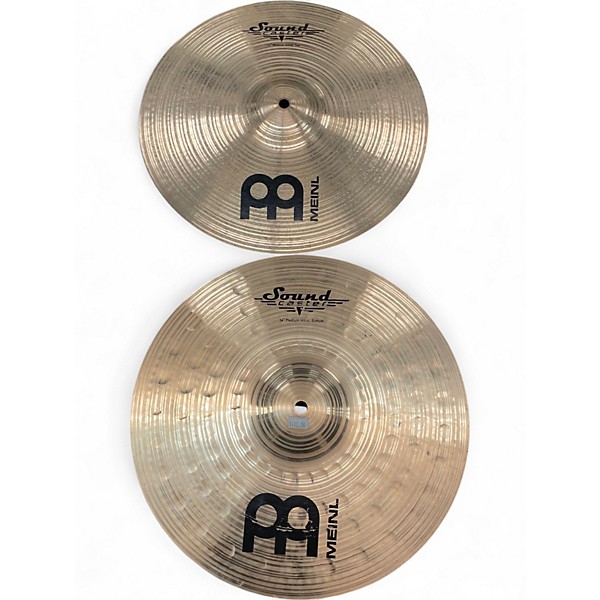 Used MEINL 14in Sound Caster Fusion Hi Hat Pair Cymbal