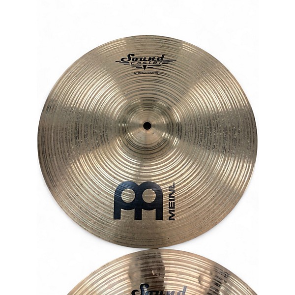 Used MEINL 14in Sound Caster Fusion Hi Hat Pair Cymbal
