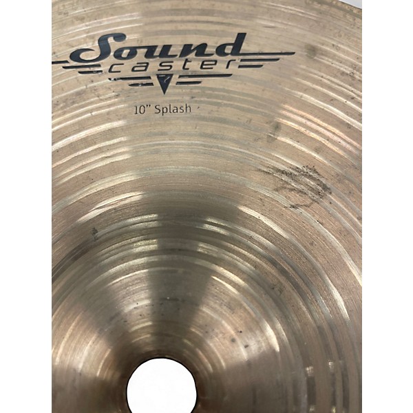 Used MEINL 10in Sound Caster Splash Cymbal