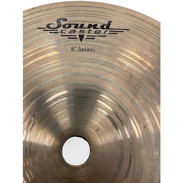 Used MEINL 8in Sound Caster Splash Cymbal