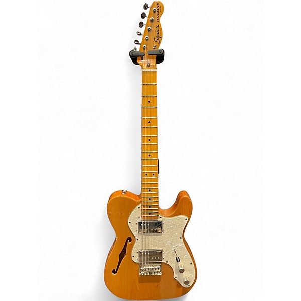 Used Squier Classic Vibe 70s Thinline Telecaster Natural Hollow Body Electric Guitar