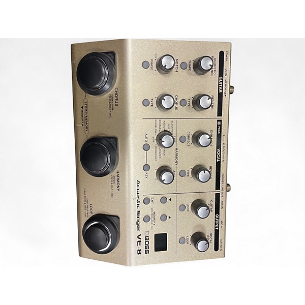 Used BOSS VE8 Acoustic Singer Effect Processor