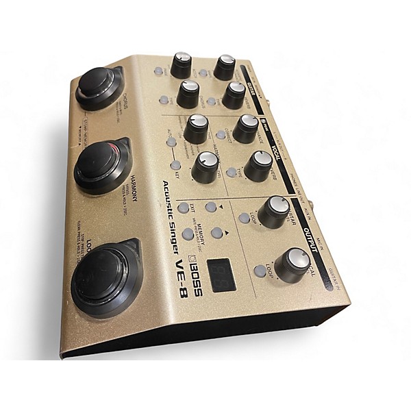Used BOSS VE8 Acoustic Singer Effect Processor