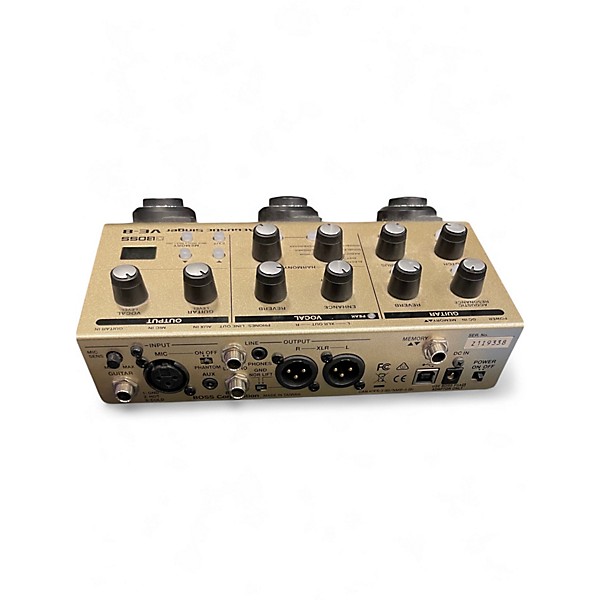 Used BOSS VE8 Acoustic Singer Effect Processor