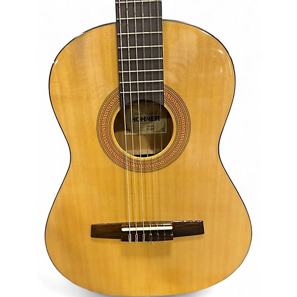 Used Hohner HC03 Natural Classical Acoustic Guitar