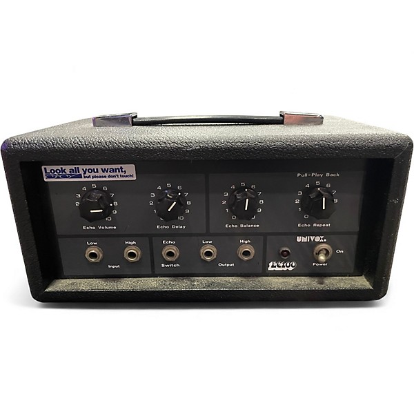Vintage 1980s Univox EC100 Effect Pedal
