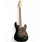 Used Squier Stratocaster HSS Black and Silver Solid Body Electric Guitar thumbnail