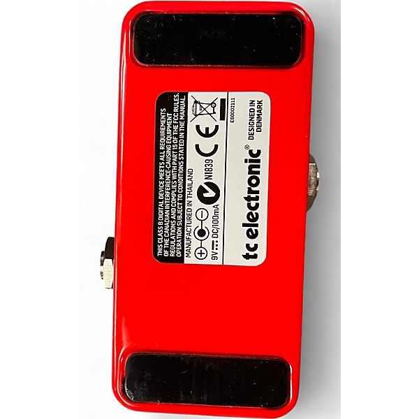 Used TC Electronic Sub N Up Mini Octaver Effect Pedal