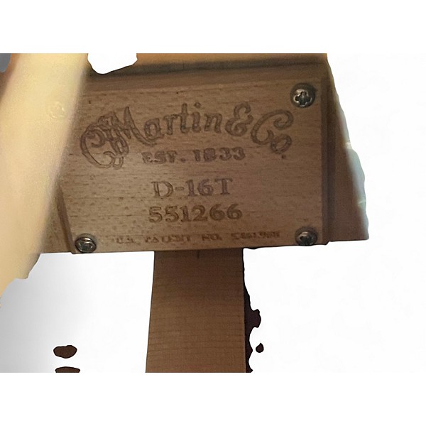 Used Martin D16T Natural Acoustic Guitar