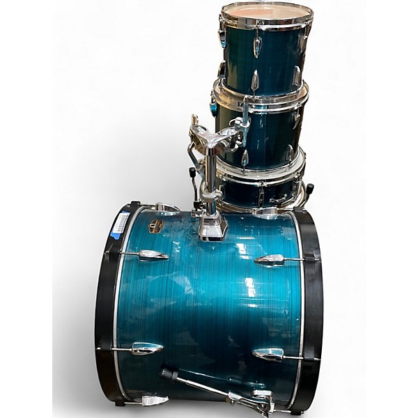 Used TAMA 5 Piece Imperialstar Blue Drum Kit