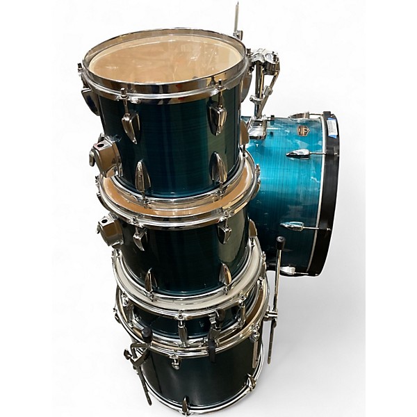 Used TAMA 5 Piece Imperialstar Blue Drum Kit