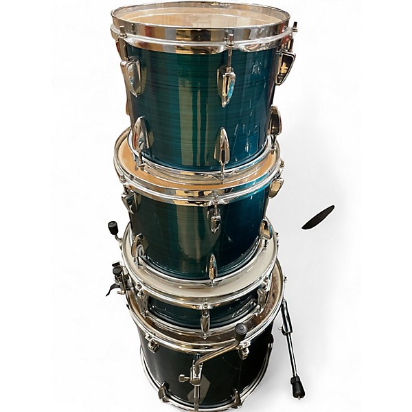 Used TAMA 5 Piece Imperialstar Blue Drum Kit