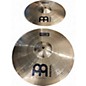 Used MEINL 14in HCS Hi Hat Pair Cymbal