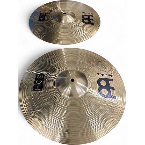 Used MEINL 14in HCS Hi Hat Pair Cymbal
