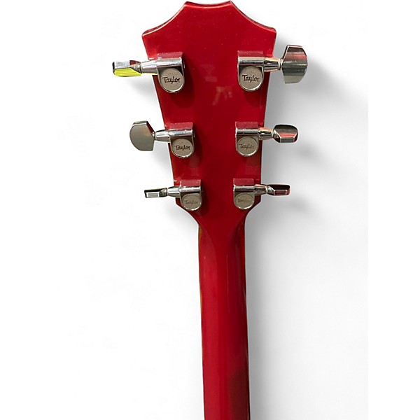 Used Taylor T5S Candy Apple Red Hollow Body Electric Guitar