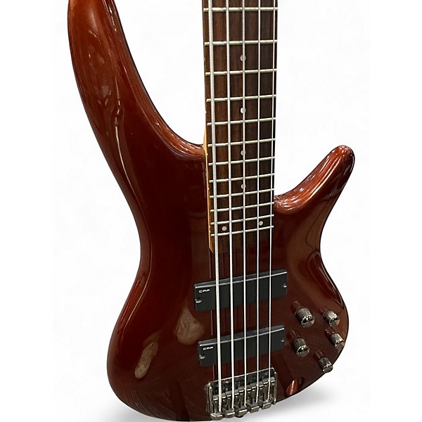 Used Ibanez SR305 5 String DARK RED Electric Bass Guitar