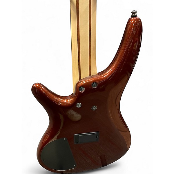 Used Ibanez SR305 5 String DARK RED Electric Bass Guitar