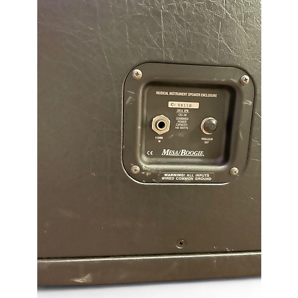 Used MESA/Boogie Rectifier 2x12 140W Closed Back Guitar Cabinet