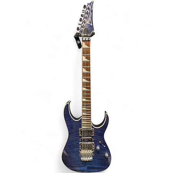 Used Ibanez RG4EXFM1 BLUE Solid Body Electric Guitar
