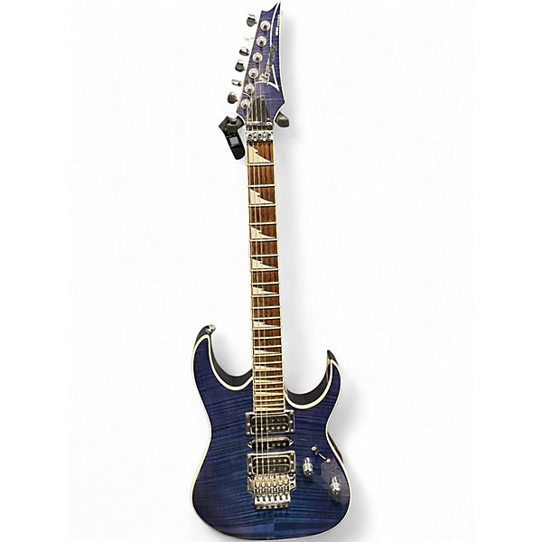 Used Ibanez RG4EXFM1 BLUE Solid Body Electric Guitar