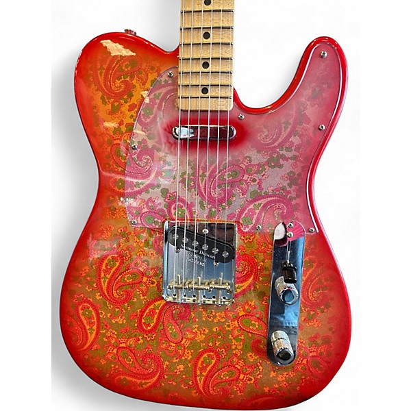 Used Fender Custom Shop 68 Telecaster NOS Pink Paisley Solid Body Electric Guitar